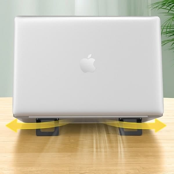 USAMS βάσεις για laptop/tablet 2τμχ μαύρο 3