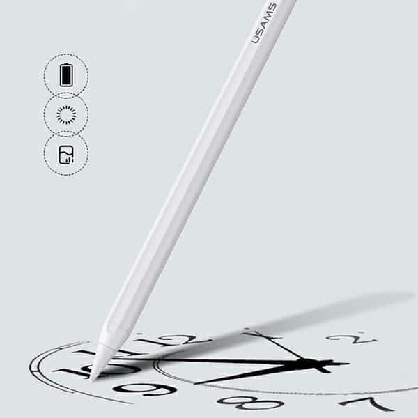 USAMS ενεργός stylus οθόνης αφής για iPad λευκό 2