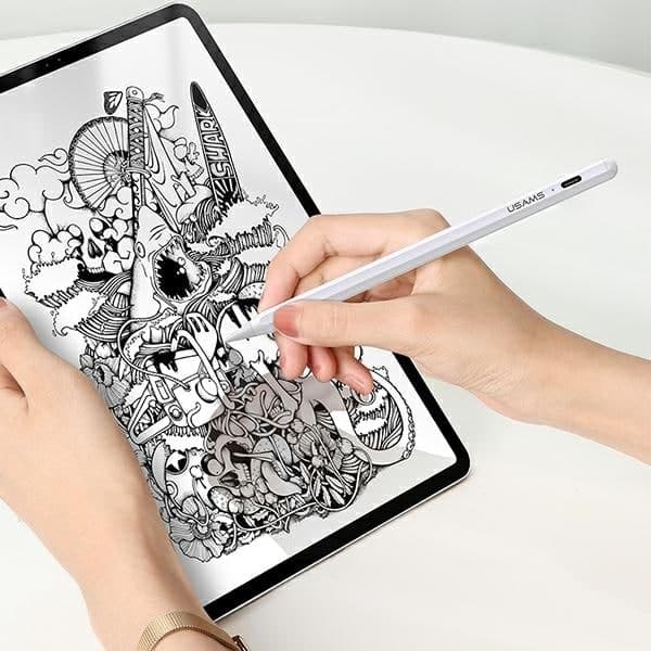 USAMS ενεργός stylus οθόνης αφής για iPad λευκό 3