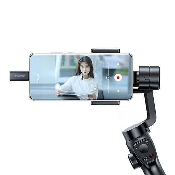 USAMS Ασύρματο μικρόφωνο κολάρο ENC 2.4G Wireless Lavalier Microphone USB-C ZB243MKF01 (US-ZB243) 3