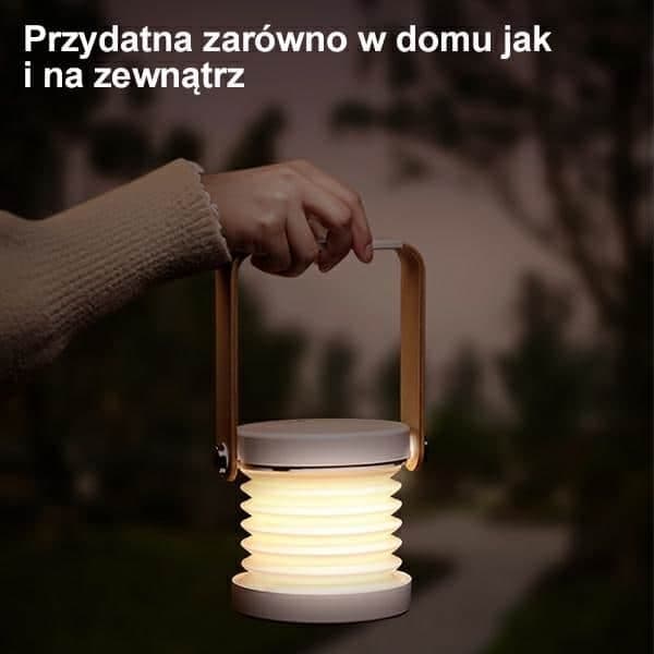 USAMS Πολυλειτουργική νυχτερινή λάμπα LED λευκή 5