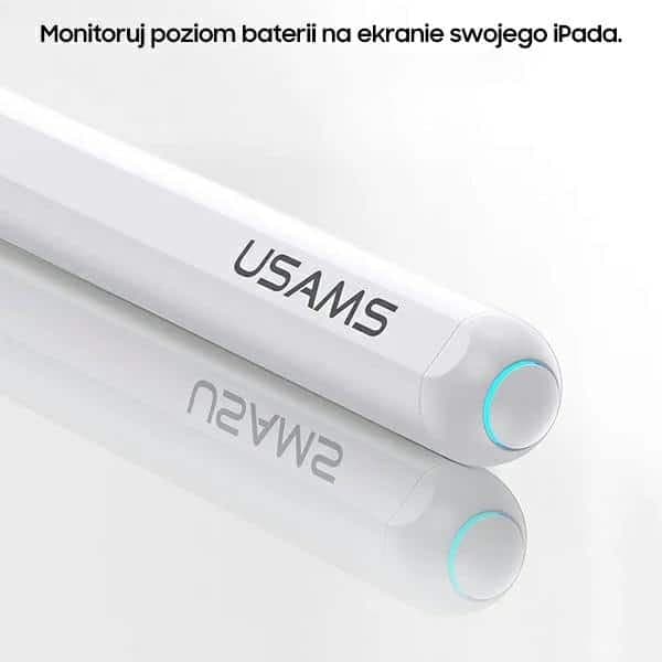 USAMS μαγνητική γραφίδα Active Touch Sensitive Pen λευκή/white ZB254DRB01 (US-ZB254) 7