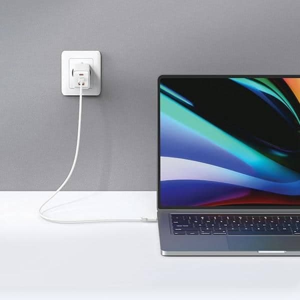 USAMS Φορτιστής δικτύου 2xUSB-C+1xUSB 65W (μόνο κεφαλή) GaN PD3.0 +QC3.0 Γρήγορη φόρτιση μαύρος 6