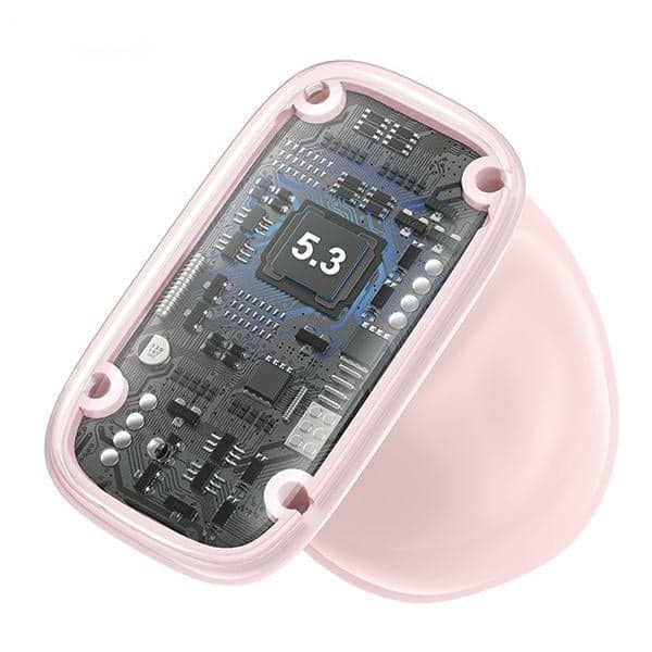 USAMS Ακουστικά Bluetooth 5.3 TWS TD Series ασύρματα ροζ 5