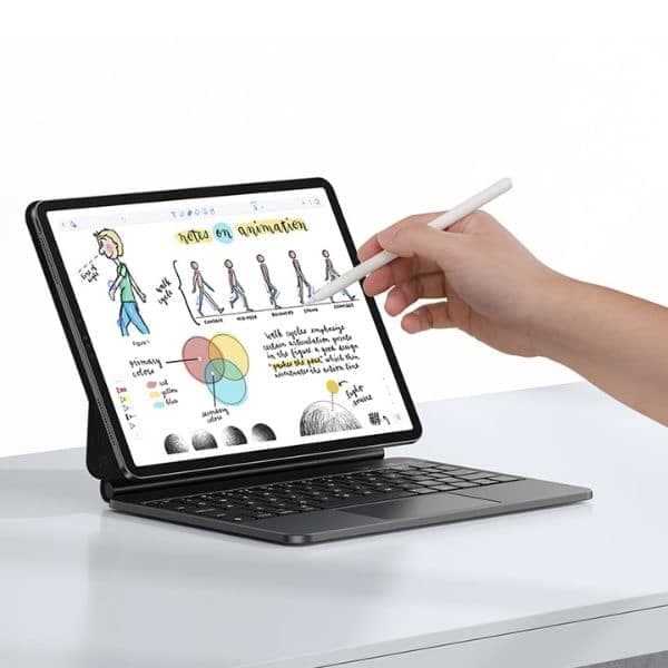 USAMS Θήκη προστασίας με πληκτρολόγιο για iPad Pro 12,9" μαύρη 3