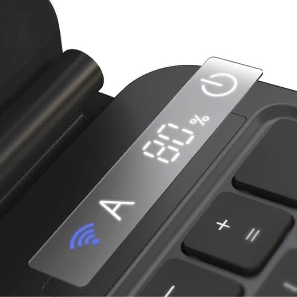 USAMS Θήκη προστασίας με πληκτρολόγιο για iPad Pro 12,9" μαύρη 6
