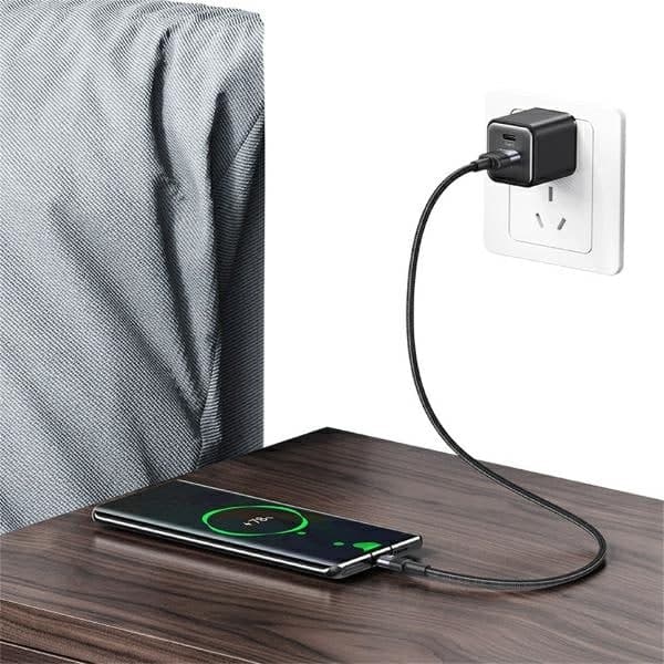 USAMS σετ καλωδίων USB σε USB-C 3A 1.2m γρήγορης φόρτισης ατσάλινο/οξειδωμένο 30 τεμ. SJ718ZJ01 (US-SJ718) 4