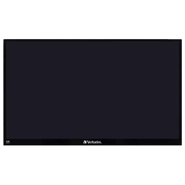 Verbatim φορητή οθόνη αφής 15.6" Ultra HD 4K μαύρη 3