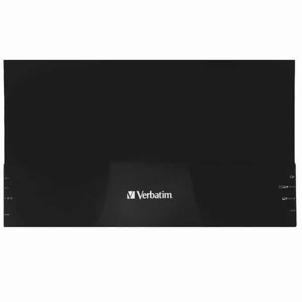 Verbatim φορητή οθόνη αφής 17.3" Ultra HD 4K μαύρη 3
