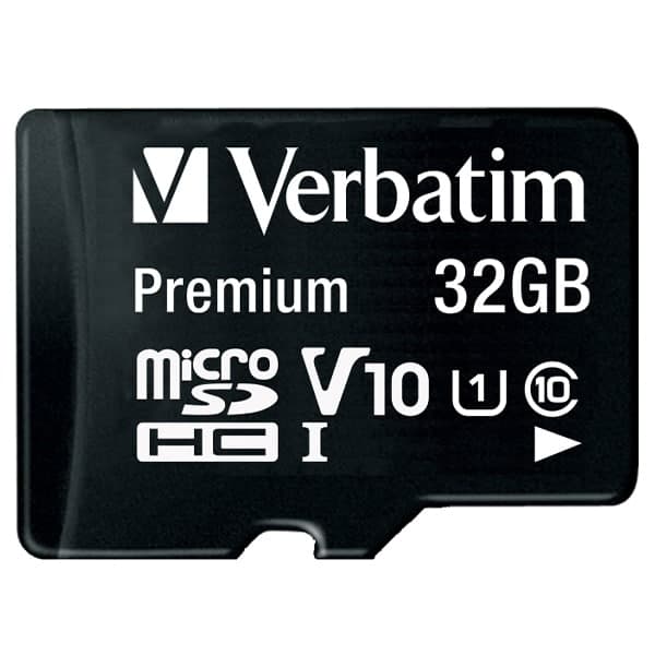 Verbatim Κάρτα microSDHC 32GB V10 + αντάπτορας μαύρος 2