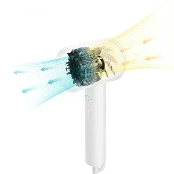 Xiaomi Mi Ionic Hair Dryer H300 στεγνωτήρας μαλλιών λευκό 3