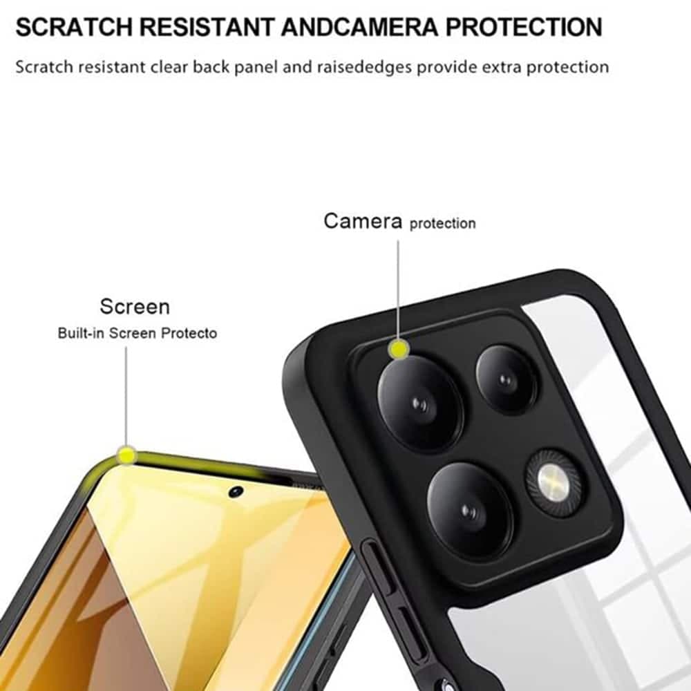 Techsuit ColorVerse 360 Series - θήκη για Xiaomi Poco X6 Pro - Μπλε 3