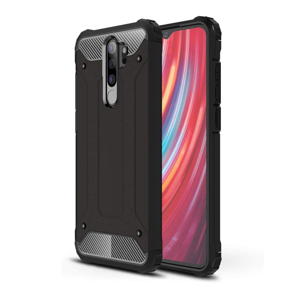 Techsuit Hybrid Armor - θήκη για Xiaomi Redmi Note 8 Pro - Μαύρο