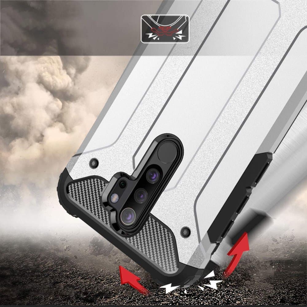 Techsuit Hybrid Armor - θήκη για Xiaomi Redmi Note 8 Pro - Μαύρο 7