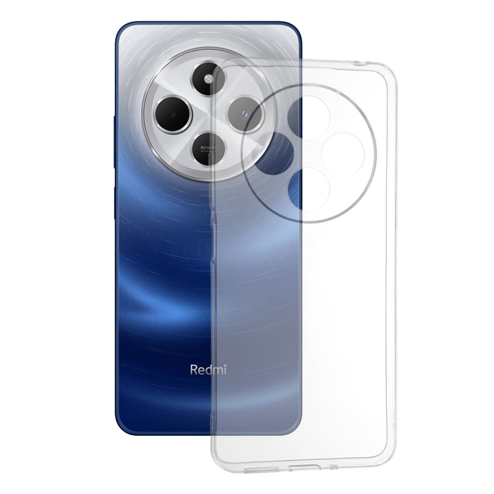 Techsuit Clear Silicone - θήκη για Xiaomi Redmi 14C - Διάφανο