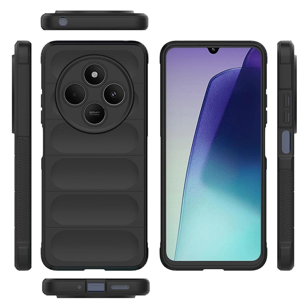 Techsuit Magic Shield - θήκη για Xiaomi Redmi 14C / Poco C75 - Μαύρο 2