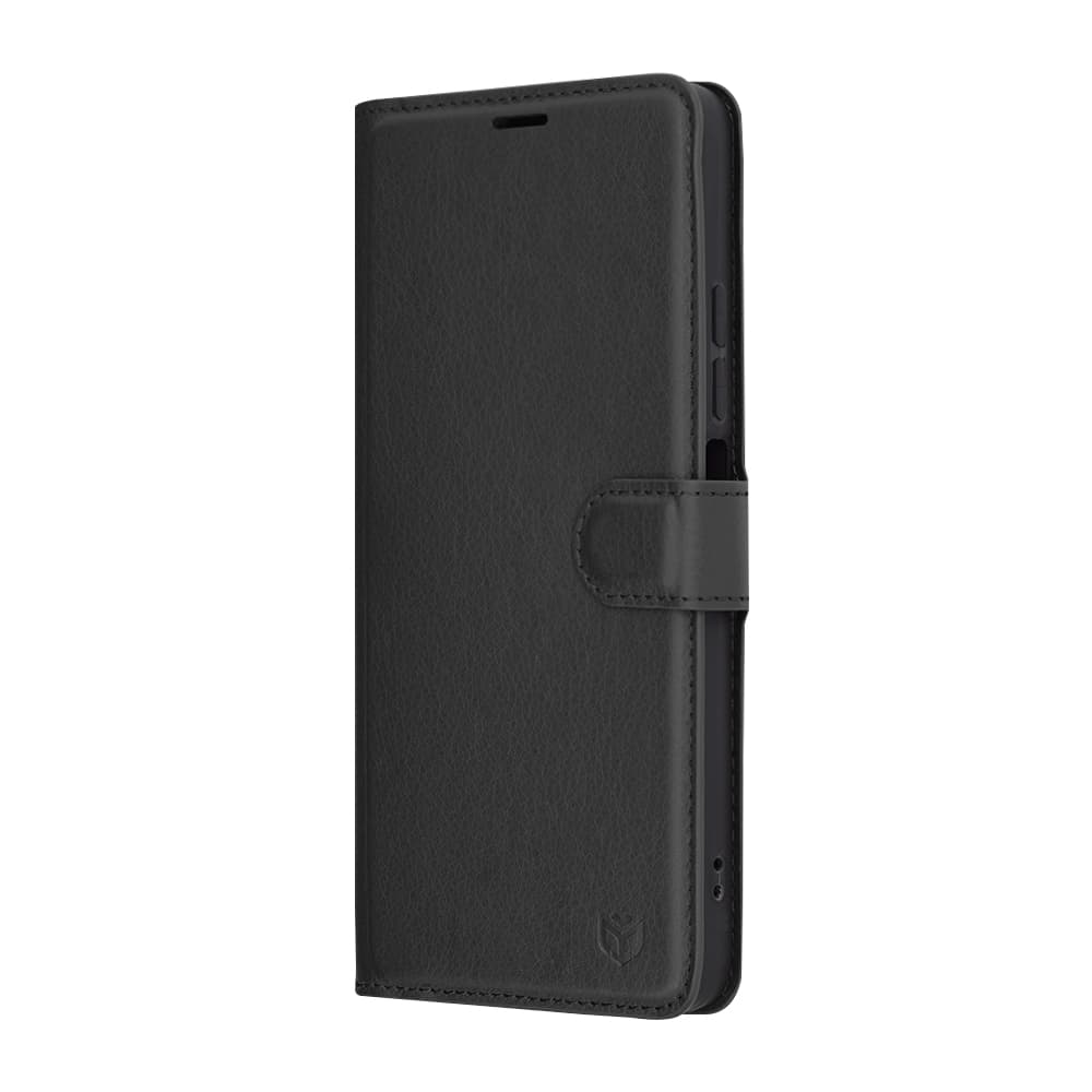 Techsuit Leather Folio - θήκη για Xiaomi Redmi 14C - Μαύρο 4