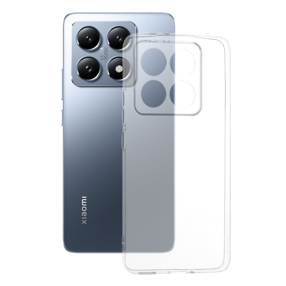 Techsuit - Clear Silicone - Xiaomi 14T Pro - Διάφανο