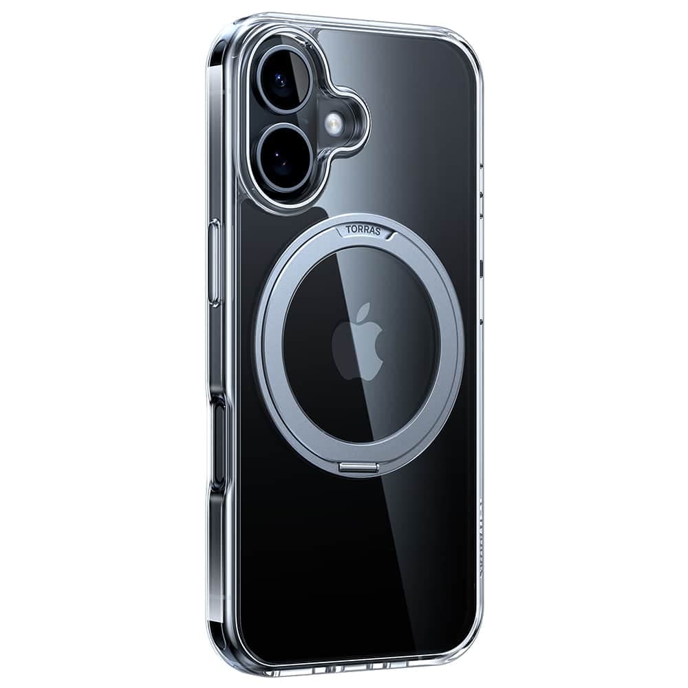 Torras Ostand Pro Series - θήκη για Apple iPhone 16 - Διάφανο 3