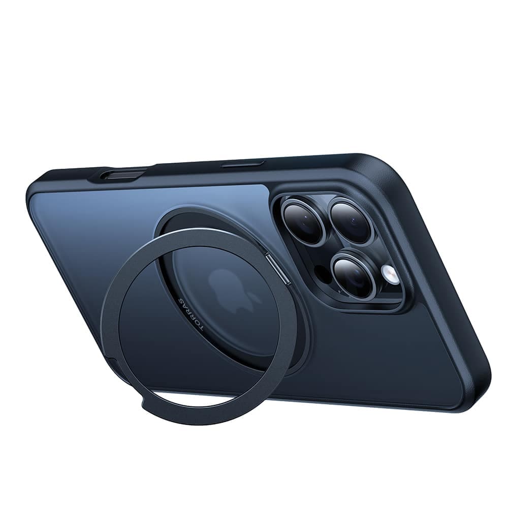 Torras Ostand Pro Series - θήκη για Apple iPhone 16 Pro - Μαύρο 4