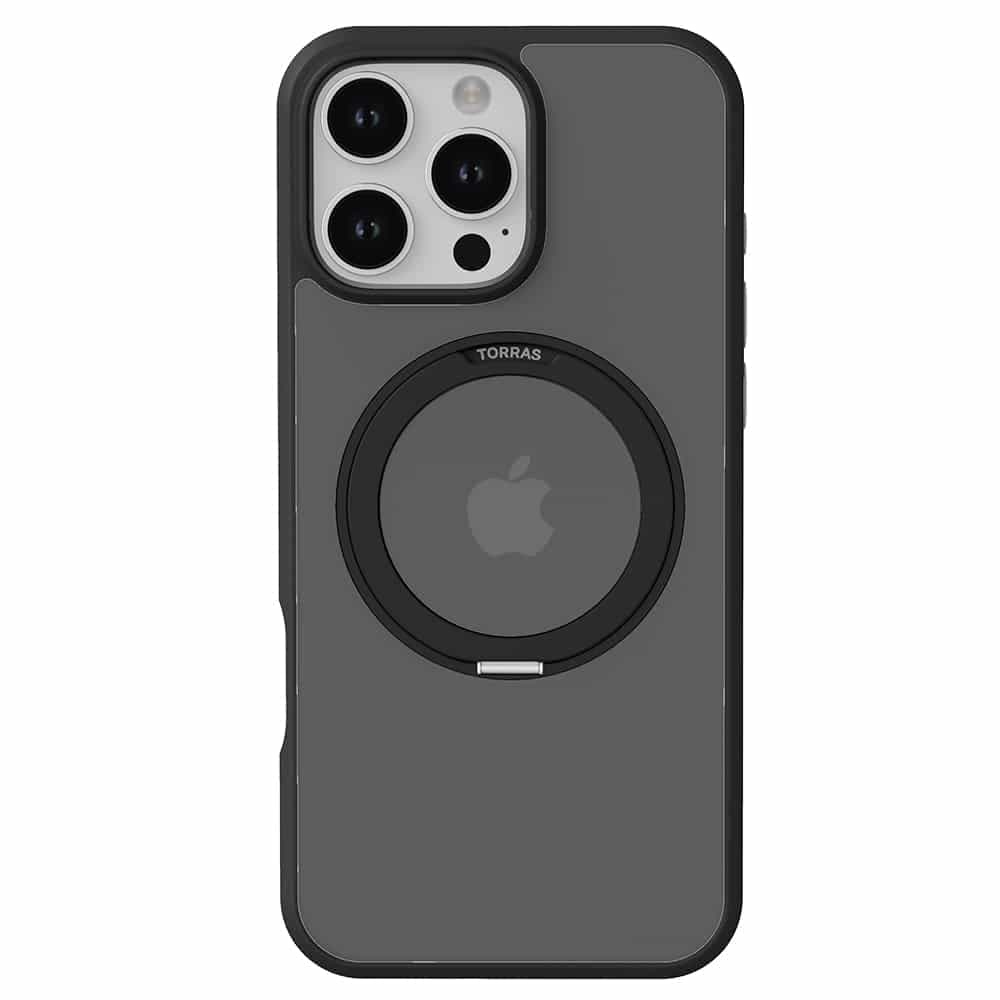 Torras Ostand Pro Series - θήκη για Apple iPhone 16 Pro - Μαύρο 2