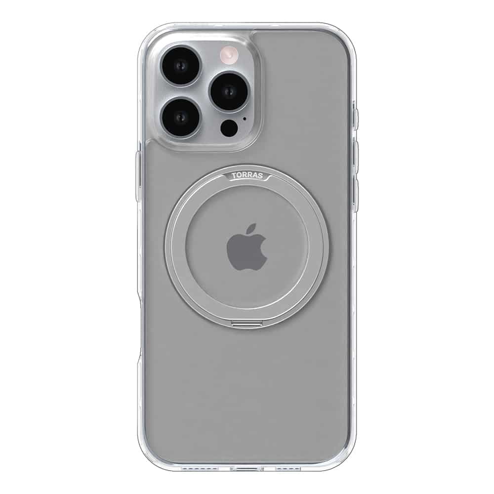 Torras Ostand Pro Series - θήκη για Apple iPhone 16 Pro - Διάφανο 2