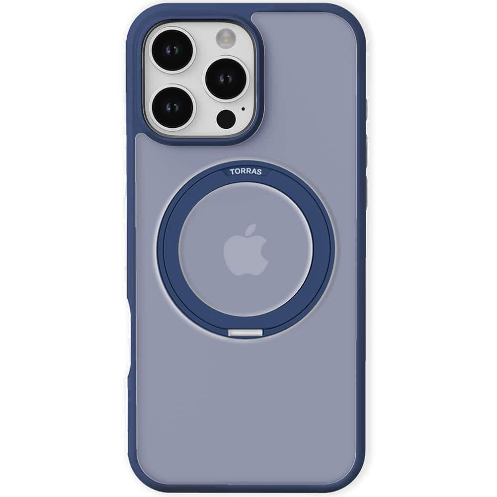 Torras Ostand Pro Series - θήκη για Apple iPhone 16 Pro Max - Μπλε 2