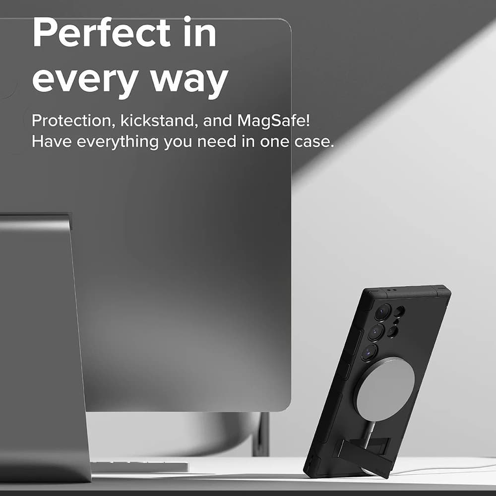 Ringke Alles MagSafe - θήκη για Samsung Galaxy S24 Ultra - Μαύρο 5