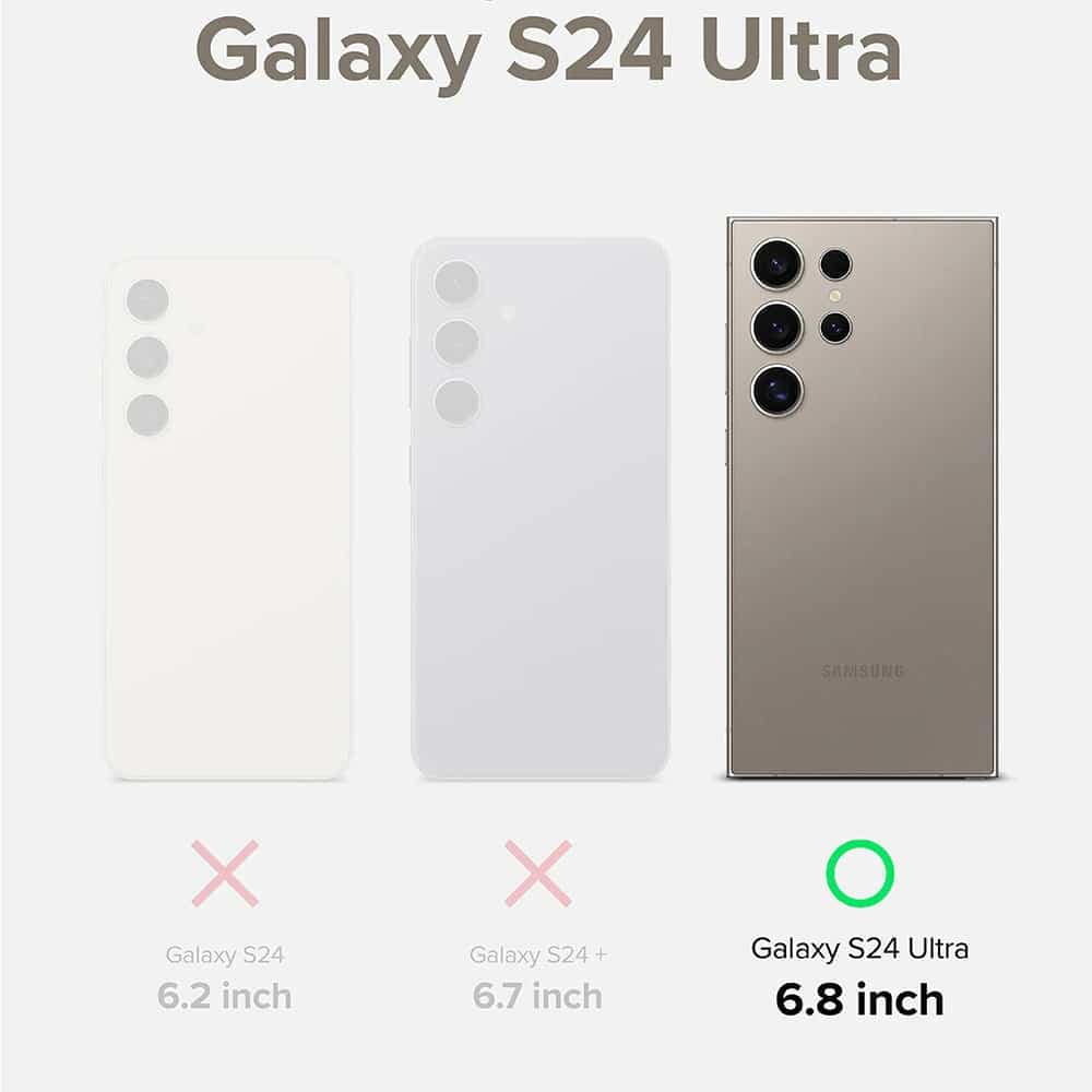 Ringke Alles MagSafe - θήκη για Samsung Galaxy S24 Ultra - Μαύρο 7