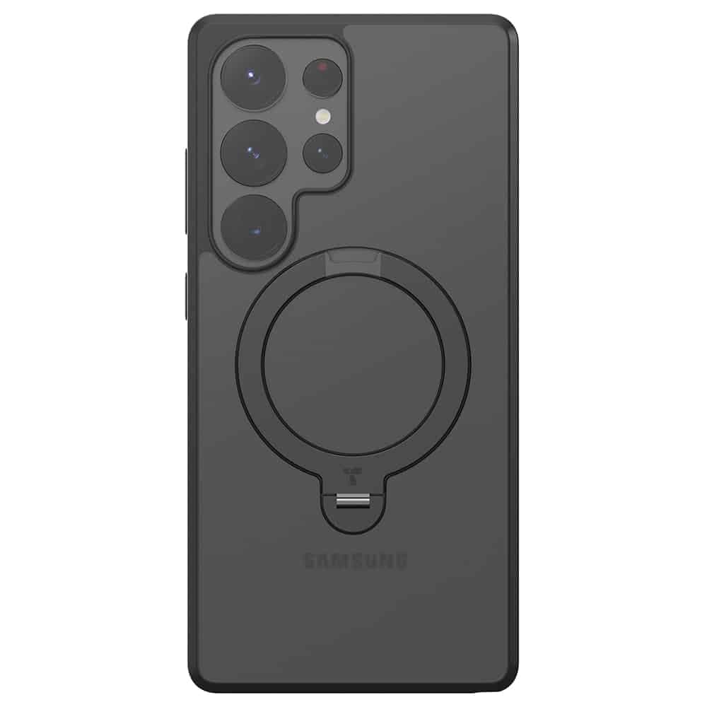 Torras Ostand Spin Series - θήκη για Samsung Galaxy S25 Ultra - Μαύρο 2