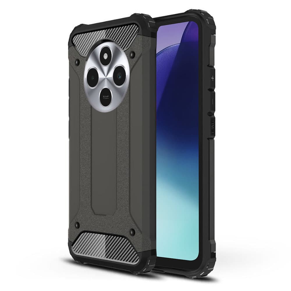 Techsuit Hybrid Armor - θήκη για Xiaomi Redmi 14C / Poco C75 - Μαύρο