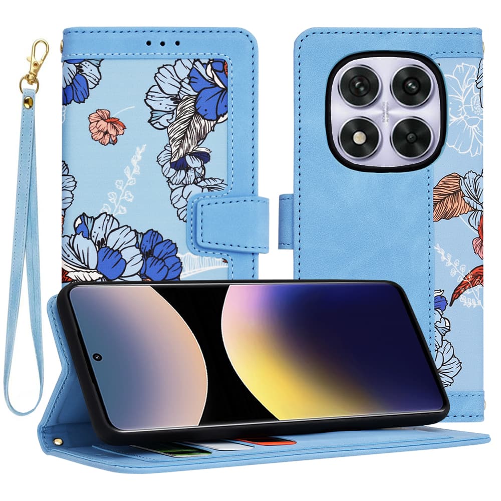 Techsuit FlipCraft - θήκη για Xiaomi Redmi Note 14 Pro 5G - Μπλε