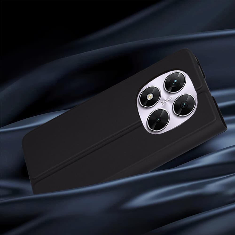 Techsuit Magskin Book - θήκη για Xiaomi Redmi Note 14 Pro / Poco X7 - Μαύρο 6