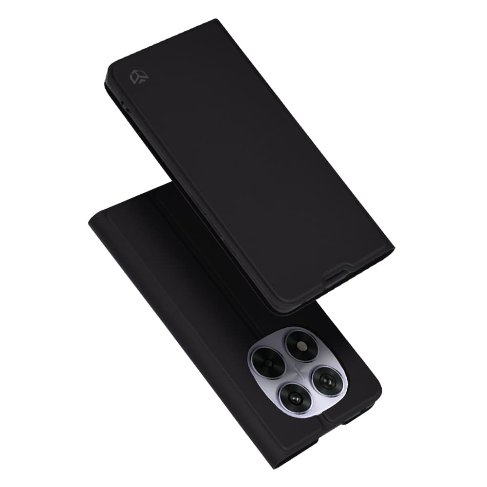 Techsuit Magskin Book - θήκη για Xiaomi Redmi Note 14 Pro / Poco X7 - Μαύρο