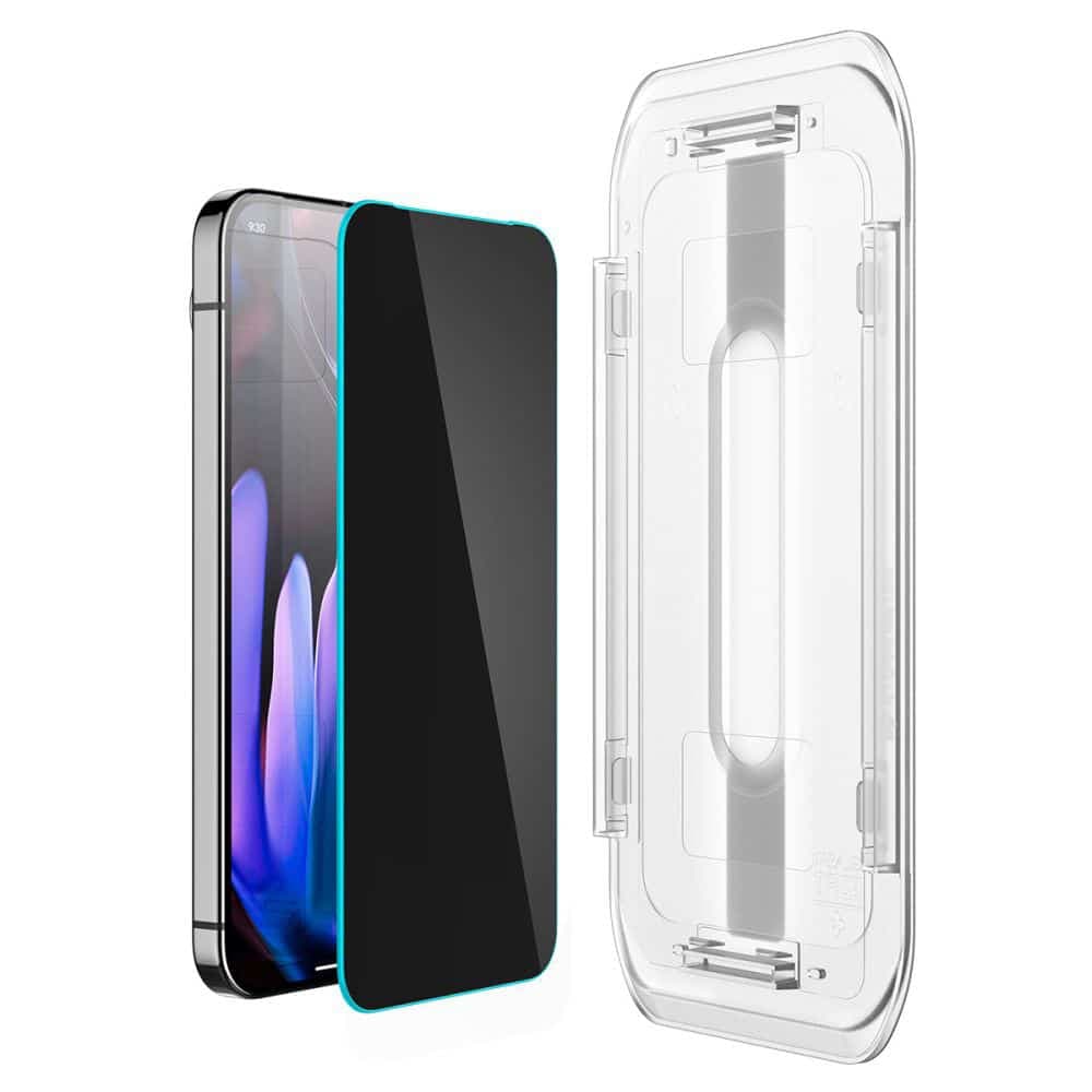 Spigen - Glas.tR EZ-FIT (2 pack) - Google Pixel 9 Pro XL - Privacy 5