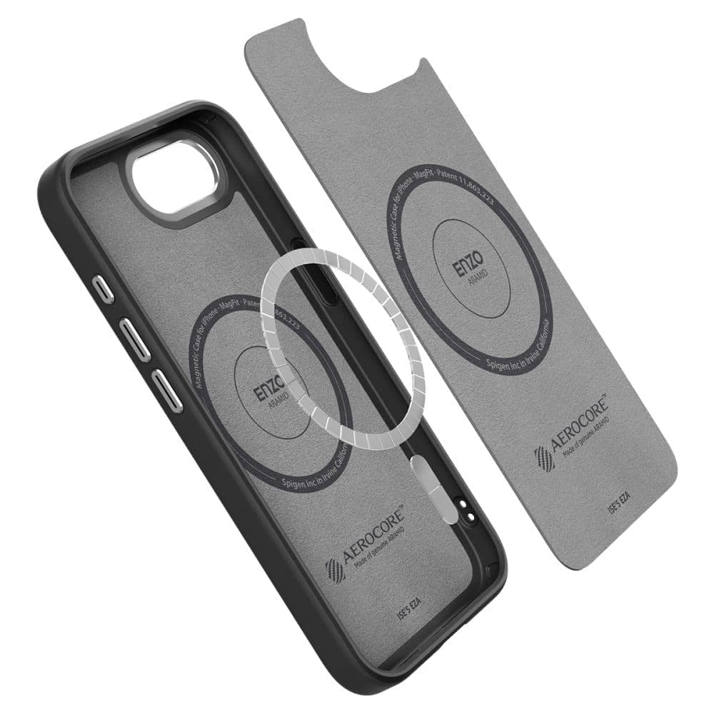 Spigen Enzo Aramid - θήκη για Apple iPhone 16e - Μαύρο 5