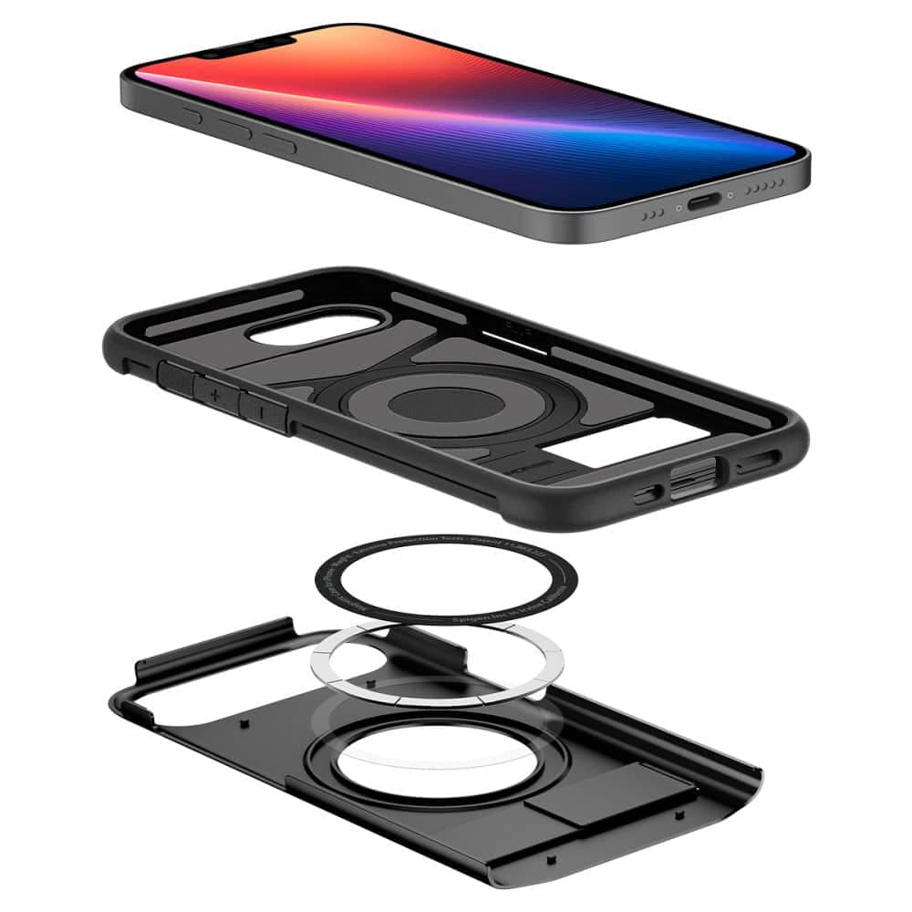Spigen Slim Armor - θήκη για Apple iPhone 16e - Μαύρο 7