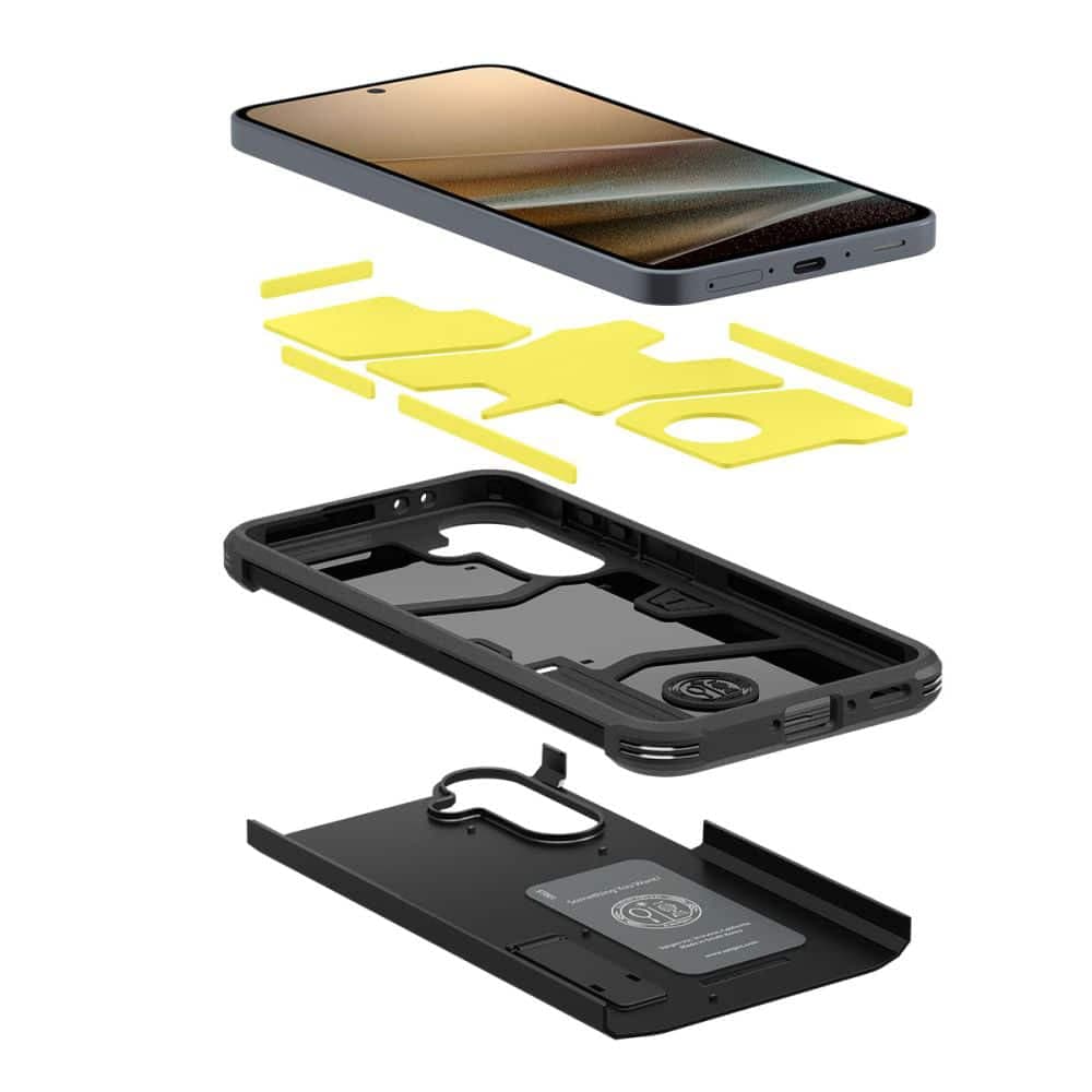Spigen Tough Armor - θήκη για Samsung Galaxy A36 - Μαύρο 6