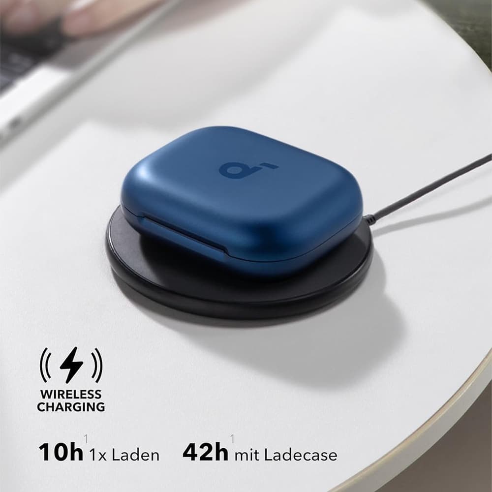Anker - Ασύρματα Ακουστικά SoundCore AeroFit 2 (A3874G31) - για Άθληση, με Μικρόφωνο, Bluetooth, Αδιάβροχα, Hi-Res - Μπλε 3