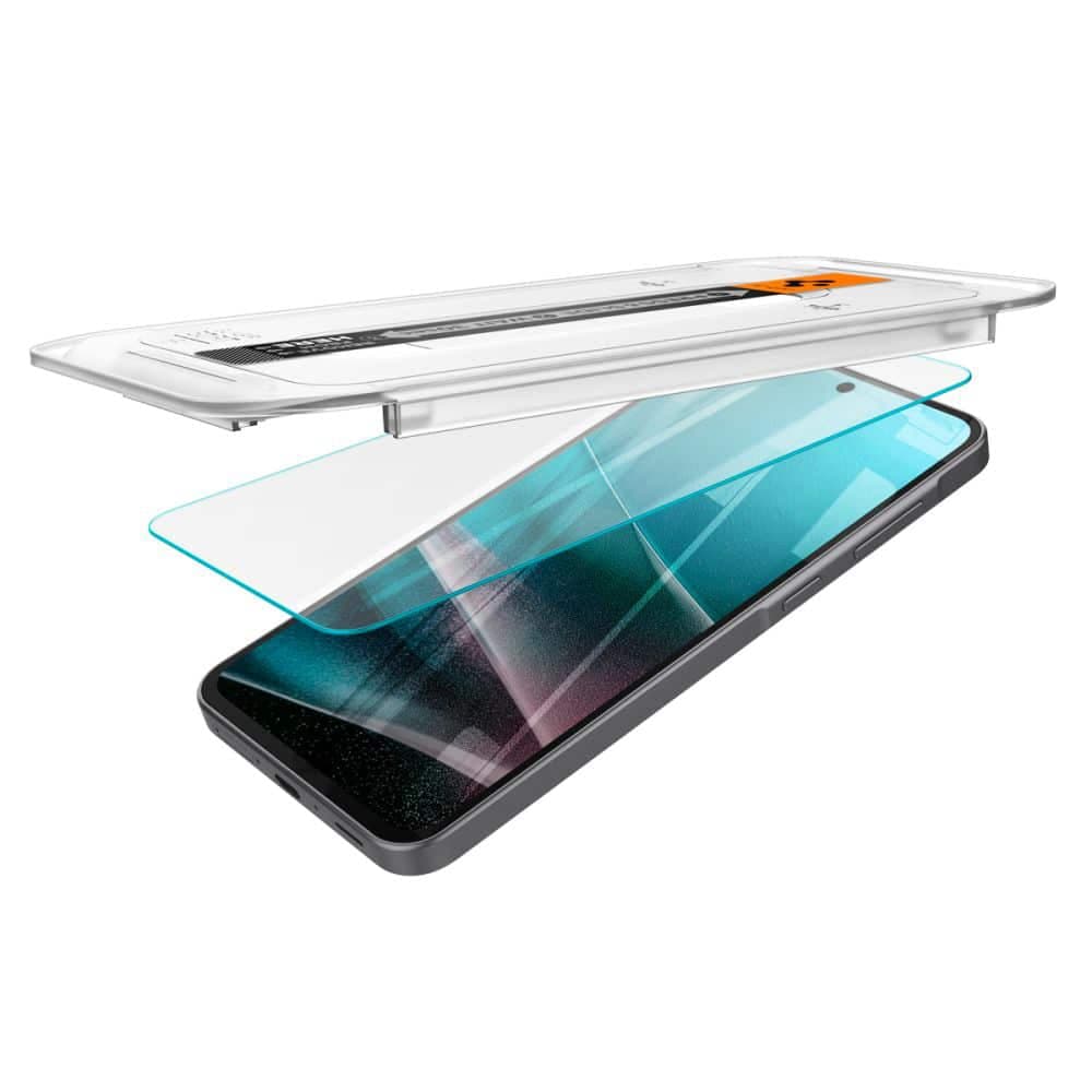 Spigen - Glas.tR EZ-FIT (2 pack) - Samsung Galaxy A36 5G - Clear 3