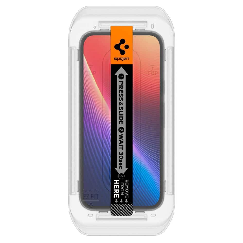 Spigen - Glas.tR EZ-FIT (2 pack) - Google Pixel 9a - Διάφανο 7