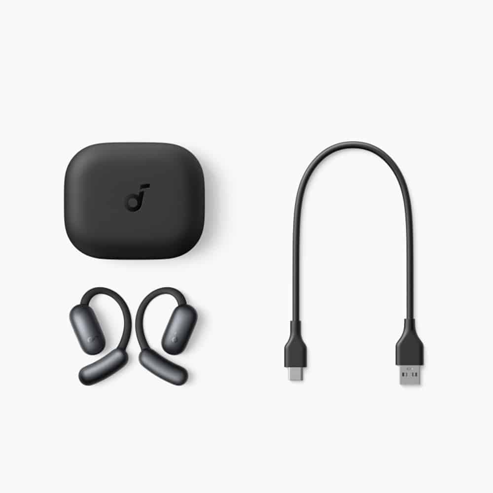 Anker - Ασύρματα Ακουστικά SoundCore AeroFit 2 (A3874G31) - για Άθληση, με Μικρόφωνο, Bluetooth, Αδιάβροχα, Hi-Res - Μπλε 7