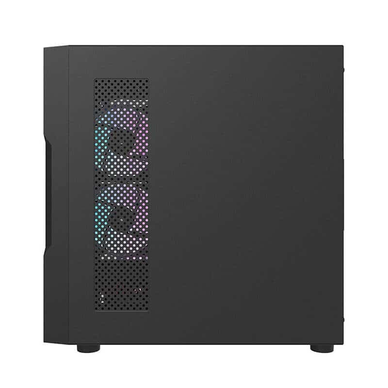 Darkflash DK431 Mesh θήκη υπολογιστή + 4 ανεμιστήρες ARGB μαύρη 3