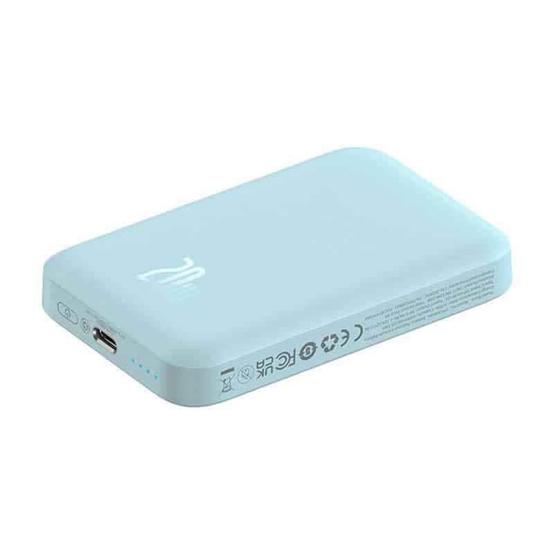 Powerbank mini Baseus 6000 mAh 20W (μπλε) 7