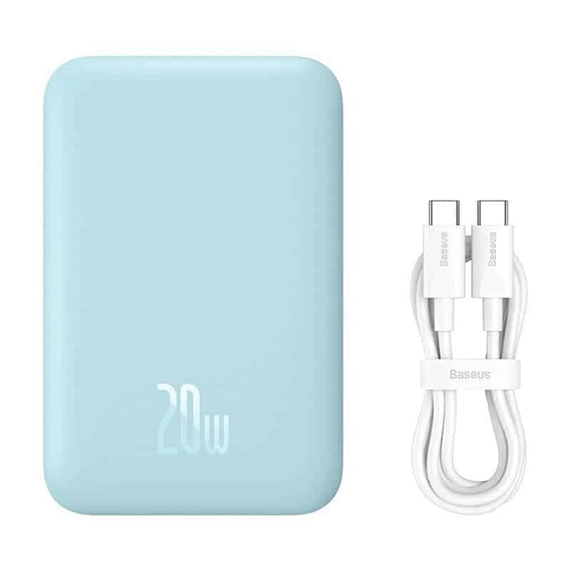 Powerbank mini Baseus 6000 mAh 20W (μπλε) 9