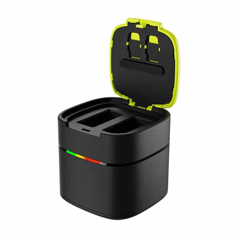 TELESIN Box διπλός φορτιστής για GoPro Hero 12/ 11 / 10 / 9 (γρήγορη φόρτιση)