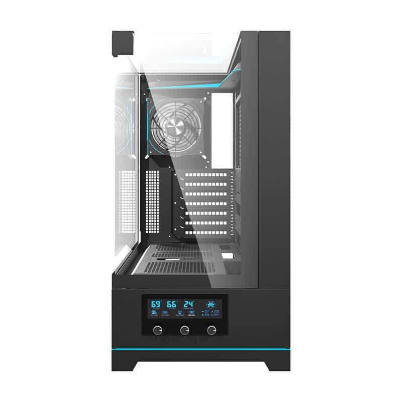 Darkflash DY450 PRO θήκη υπολογιστή + 1 ανεμιστήρας μαύρο 3