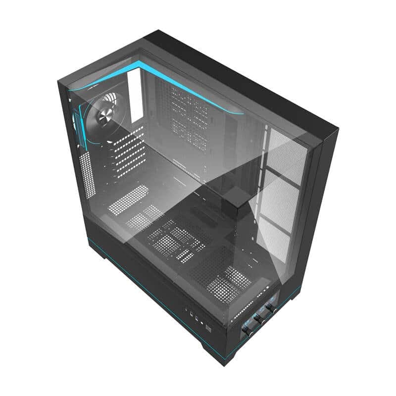 Darkflash DY450 PRO θήκη υπολογιστή + 1 ανεμιστήρας μαύρο 6