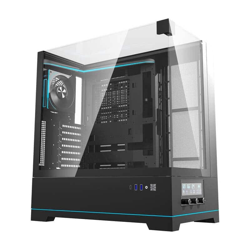 Darkflash DY450 PRO θήκη υπολογιστή + 1 ανεμιστήρας μαύρο 7