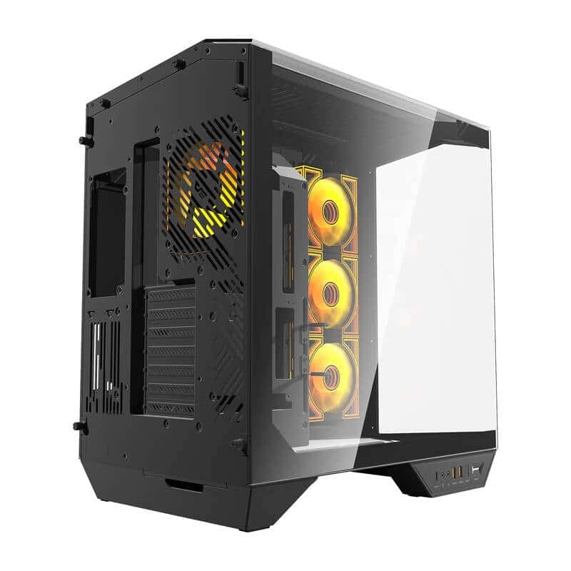 Darkflash DY470 θήκη υπολογιστή + 4 ανεμιστήρες μαύρο 6